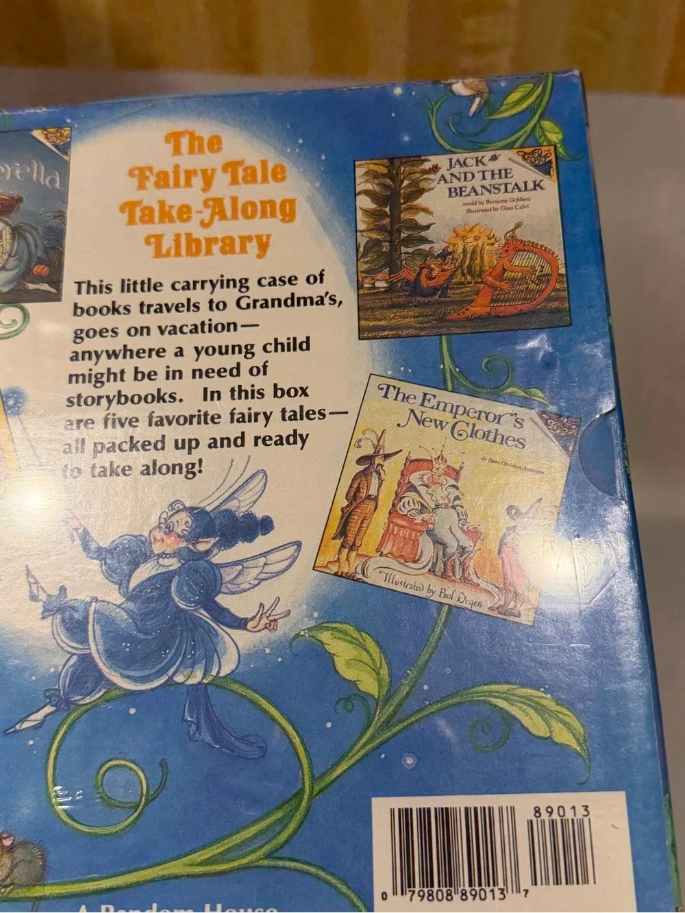 NewRandom House The Fairy Tale Take Along Library 1987 5 Books With Carrying Cas